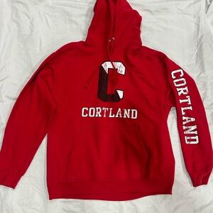 Cortland state Red Hoodie